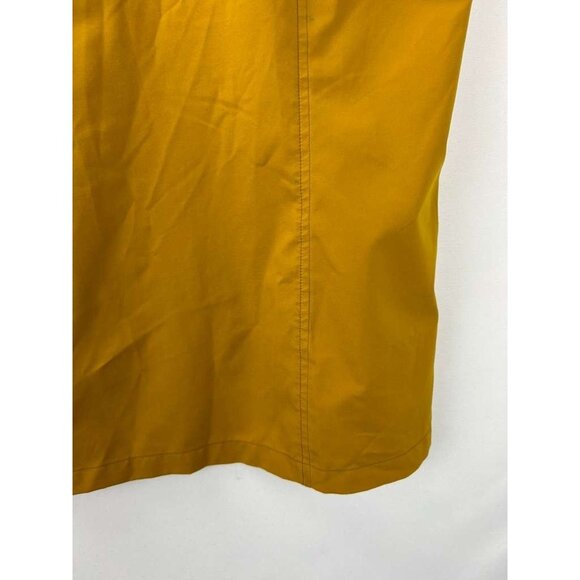 Arc'teryx Men's Size Small Button Up Short Sleeve Shirt Mustard Yellow - Picture 11 of 11